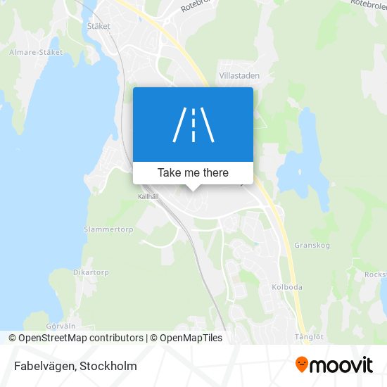 Fabelvägen map