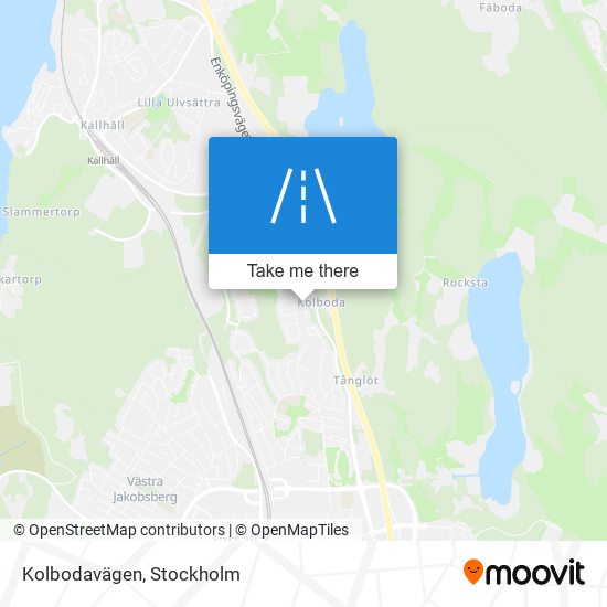 Kolbodavägen map