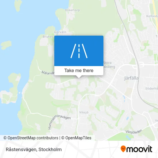 Råstensvägen map