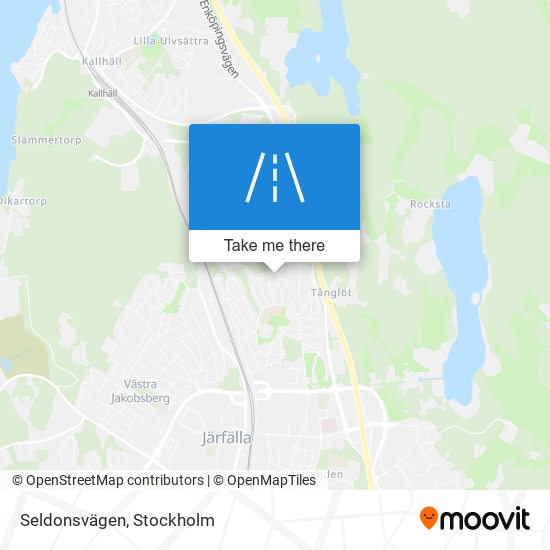 Seldonsvägen map