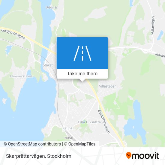 Skarprättarvägen map
