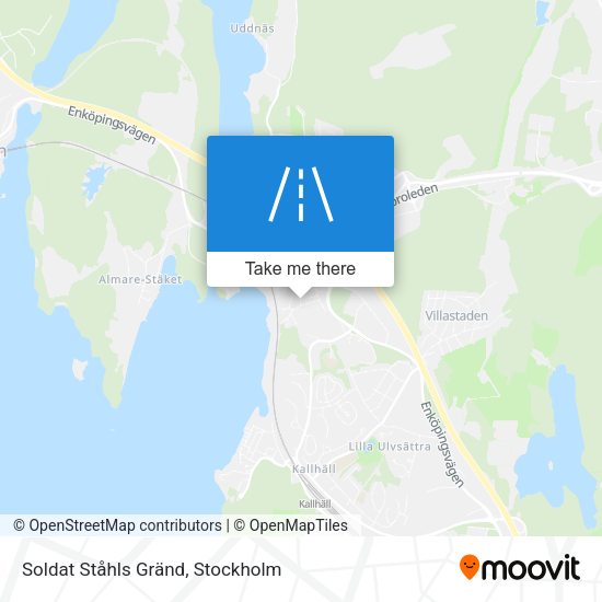Soldat Ståhls Gränd map