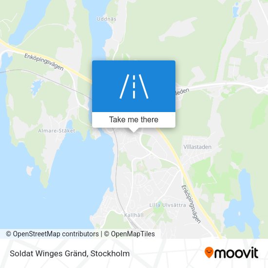 Soldat Winges Gränd map