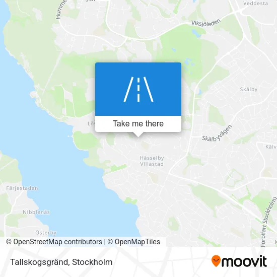 Tallskogsgränd map
