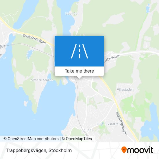 Trappebergsvägen map