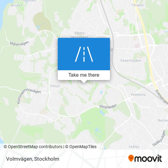 Volmvägen map