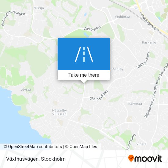 Växthusvägen map