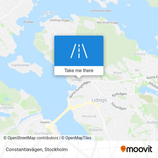 Constantiavägen map