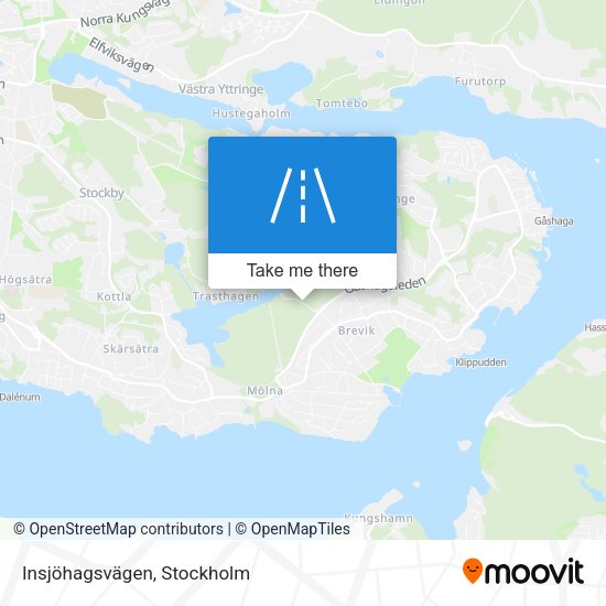 Insjöhagsvägen map