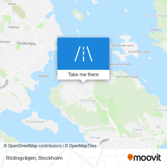 Rödingvägen map