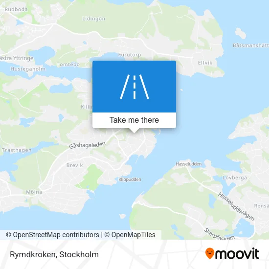 Rymdkroken map