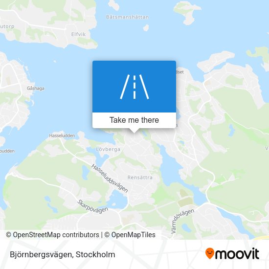 Björnbergsvägen map
