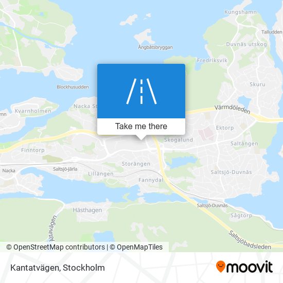 Kantatvägen map