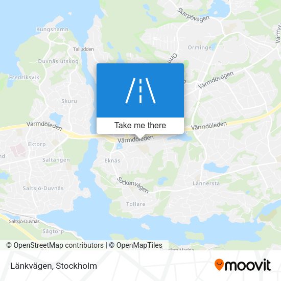 Länkvägen map