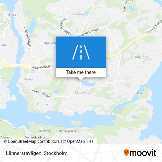 Lännerstavägen map