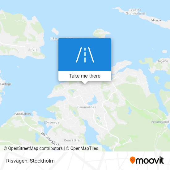 Risvägen map