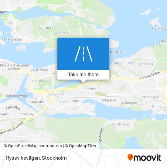 Ryssviksvägen map