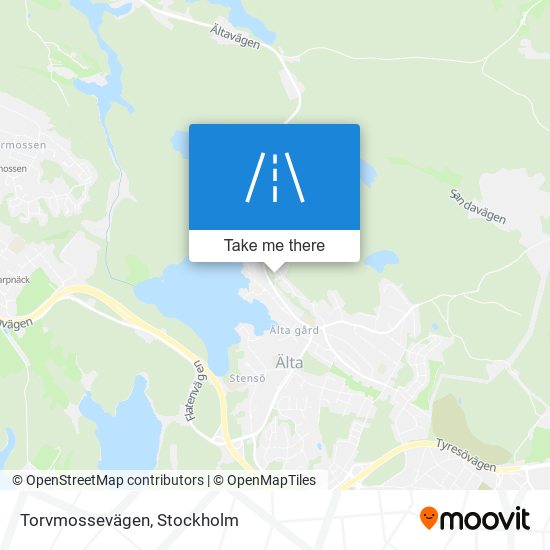 Torvmossevägen map