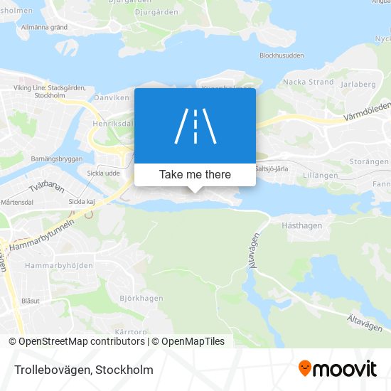 Trollebovägen map