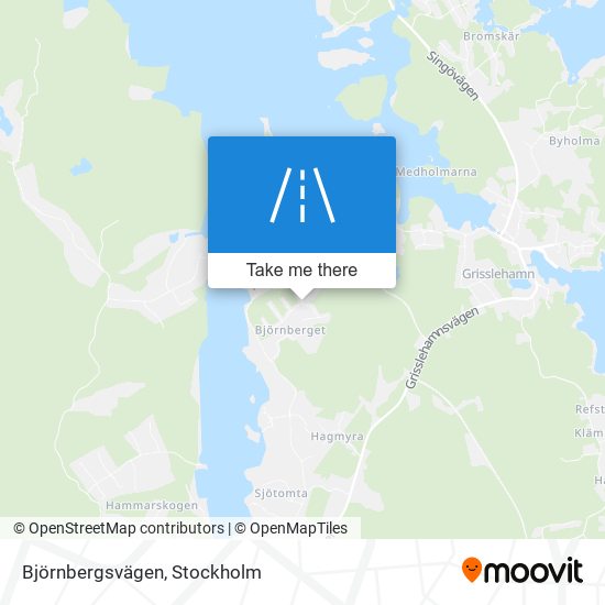 Björnbergsvägen map