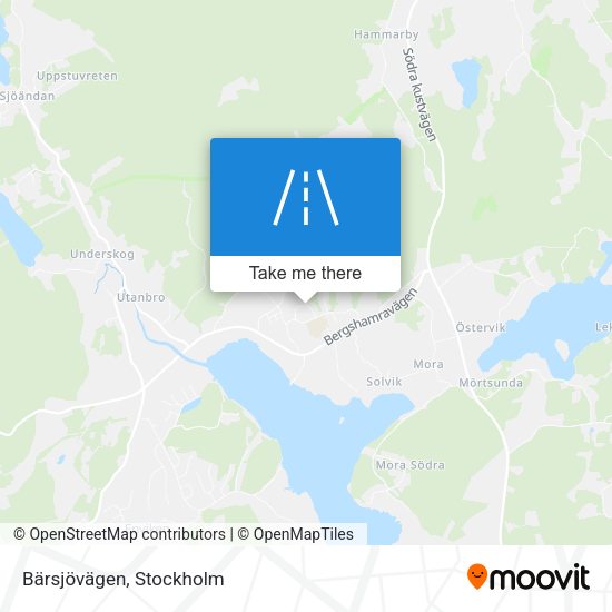 Bärsjövägen map