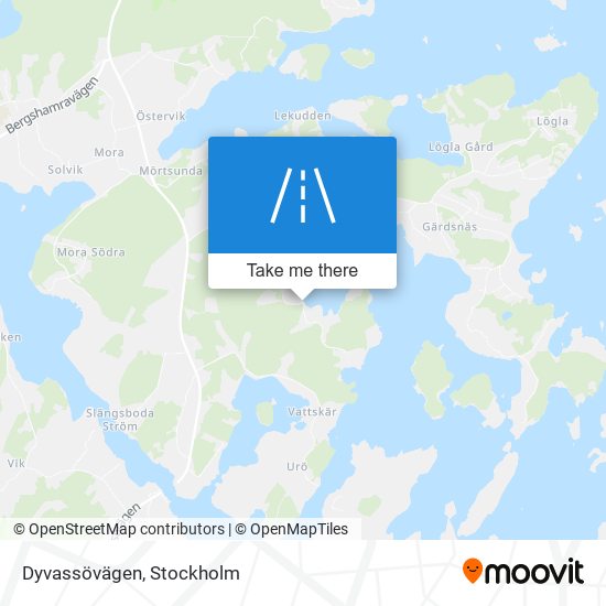 Dyvassövägen map