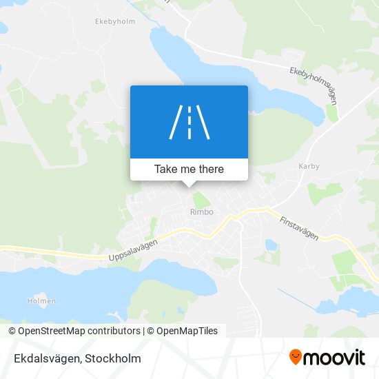 Ekdalsvägen map