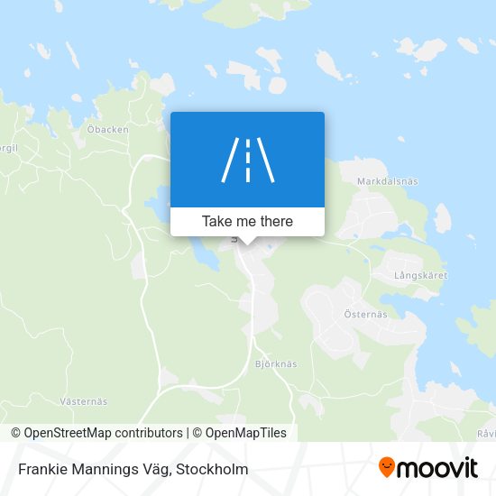 Frankie Mannings Väg map