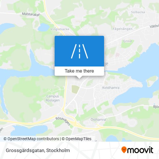 Grossgärdsgatan map