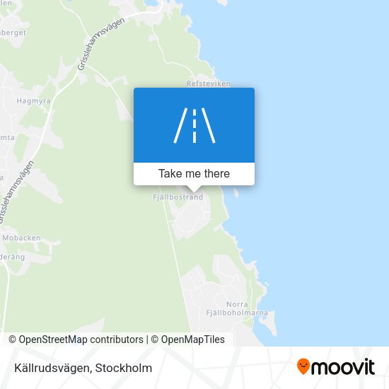 Källrudsvägen map