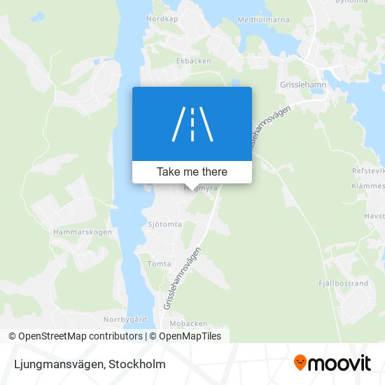 Ljungmansvägen map