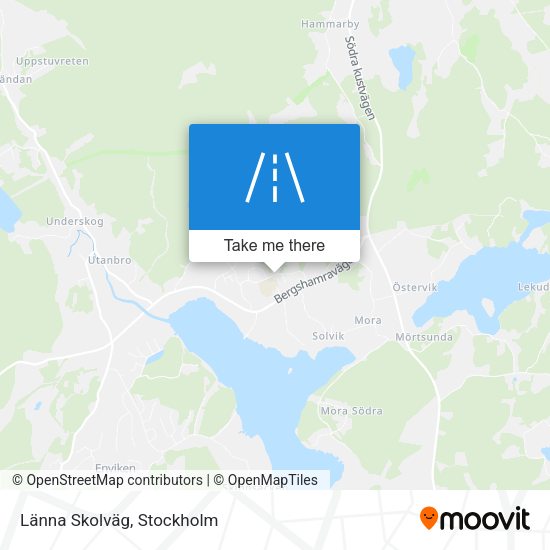 Länna Skolväg map