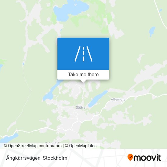 Ängkärrsvägen map