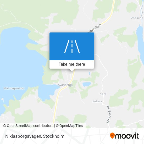 Niklasborgsvägen map