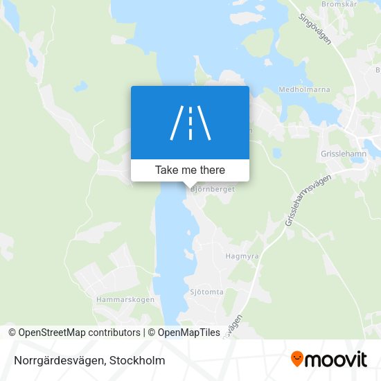 Norrgärdesvägen map