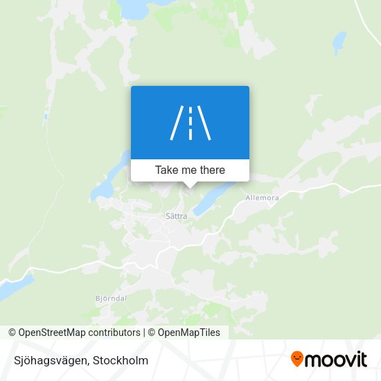 Sjöhagsvägen map