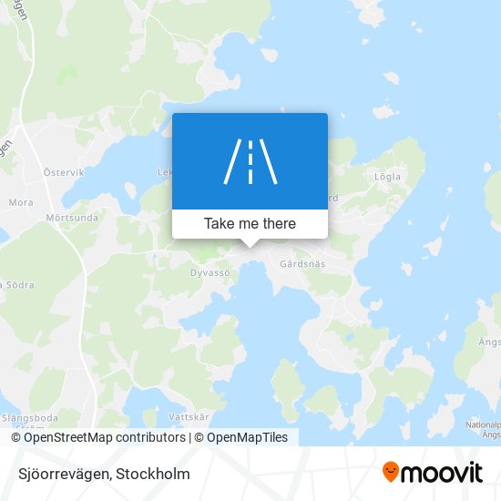 Sjöorrevägen map