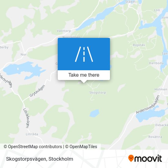 Skogstorpsvägen map