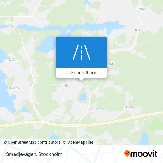 Smedjevägen map