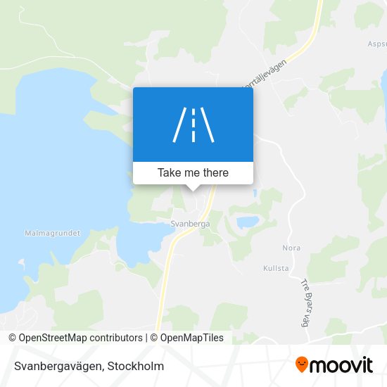 Svanbergavägen map