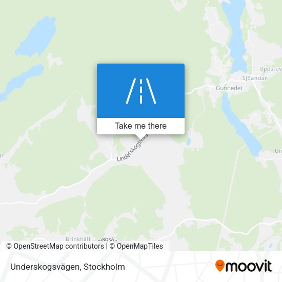 Underskogsvägen map