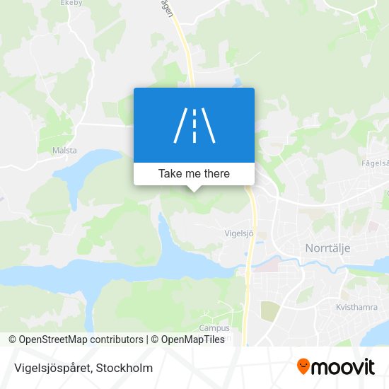 Vigelsjöspåret map