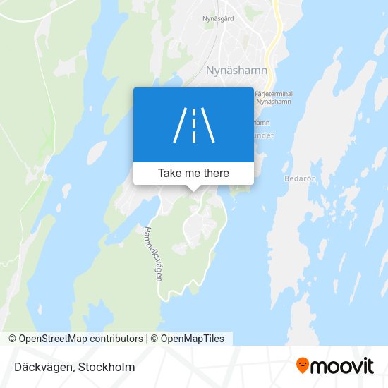 Däckvägen map