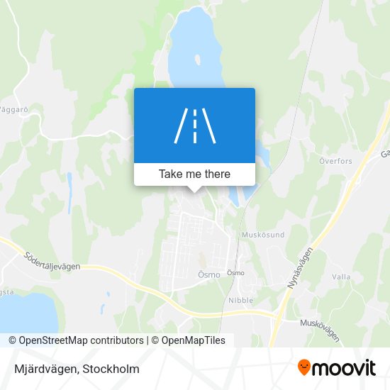 Mjärdvägen map