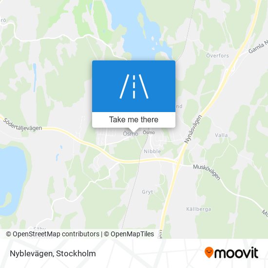 Nyblevägen map