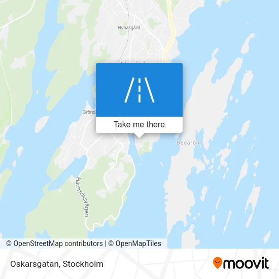 Oskarsgatan map