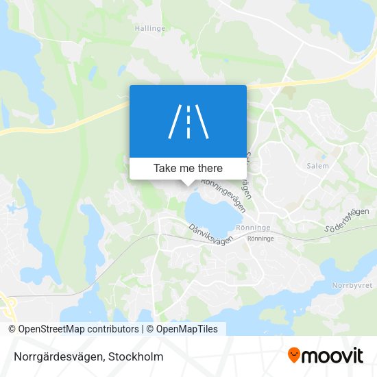 Norrgärdesvägen map