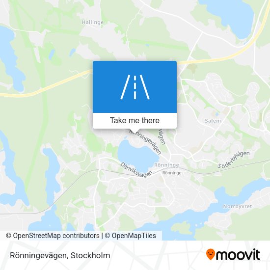 Rönningevägen map