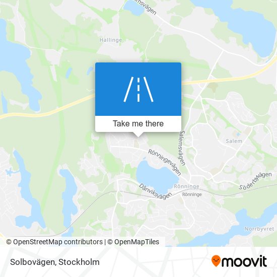 Solbovägen map