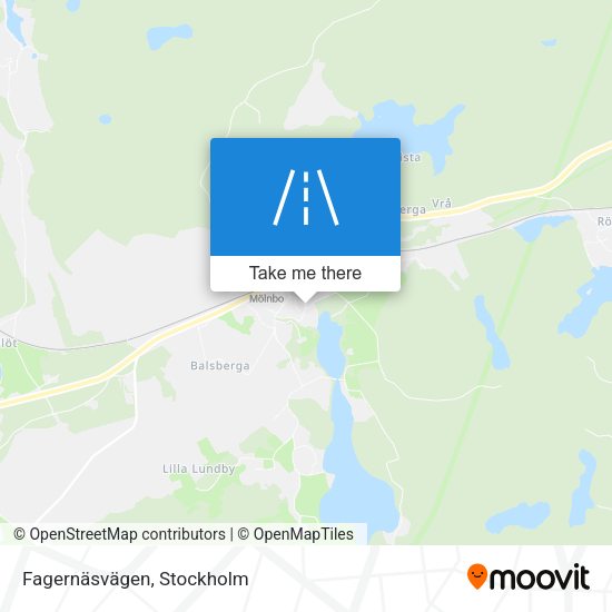 Fagernäsvägen map